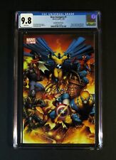 NEW AVENGERS #1 CGC 9.8 NM/MT Joe Quesada Variant Sentry Wolverine Marvel 2005 picture