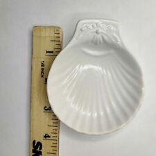 Mintons 18th Century Staffordshire Salt Glaze 3.5 inch Shell Plate picture