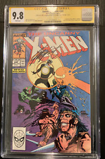 Uncanny X-Men 249 - CGC SS 9.8 Signed - Chris Claremont and Marc Silvestri picture