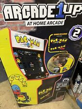New Unopened Arcade  1up PAC Man And Pac Man Plus At Home Game Cabinet. picture