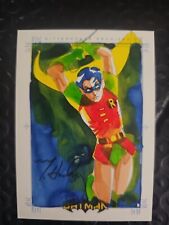 ROBIN The BOY WONDER 1 of 1 MARK McHALEY Batman Archives SketchaFEX Card  picture