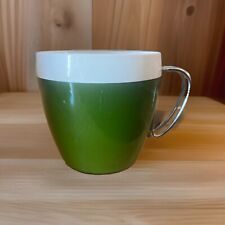 Vintage NFC Dining Thermo Coffee Cup Avocado Green picture