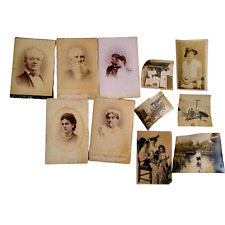 Lot Antique Cabinet Card IDENTIFIED Names NEW YORK CITY Photo Vtg Calvin Smith picture