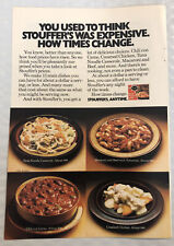 Vintage 1976 Stouffer’s Original Print Ad Full Page - How Times Change picture