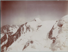 France, Mont Blanc, Mont Maudit, Vintage Print, circa 1895 Vintage Print  picture