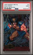 Wolverine 1995 Marvel Metal Blaster PSA 9 picture