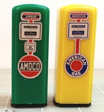 Vintage Plastic Amoco American Gas Salt & Pepper Shakers picture