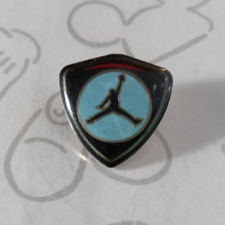 Vintage Nike Air Jordan Michael Jordan Logo Enamel Pinback Brooch Blue Lapel Pin picture