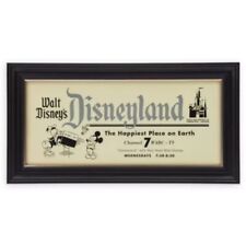 Walt Disney's Disneyland Park Retro Eras 1950s Disney 100 Framed Wall Art New picture