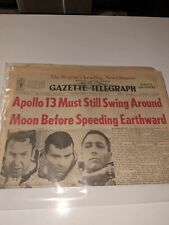 Old Newspapers: 1970 Apollo 13, Lot of 3 picture