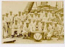 Vintage Photograph 1924 US Navy Hawaii USS Savannah THE BAND Peck Sharp Photo picture