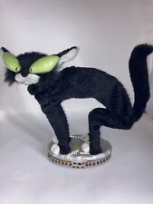 Vintage Gemmy Alley Cat Sings And Eyes Light Up Battery Operated picture