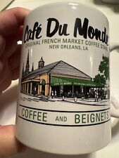 Vintage Cafe Du Monde French Market Coffee & Beignets  New Orleans LA Coffee Mug picture