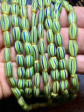 Antique Venetian Melon Chevrons  African Trade Beads Beautiful picture