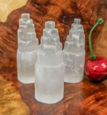 Bulk Wholesale Lot Of Selenite Towers Petite Small - Natural Carved Crystal picture