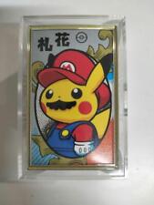 Pikachu Mario Pokemon Hanafuda Playing card Nintendo Limited edition rare picture