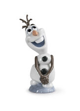 LLADRO DISNEY'S OLAF FIGURINE #9114 BRAND NEW IN BOX FROZEN ELSA SAVE$ CUTE F/SH picture