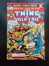 Marvel Comics Marvel Two In One #7 (1974) - Thing/Valkyrie vs Executioner picture