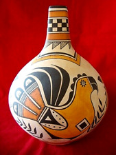 Vintage Native American Acoma Pottery Vase 