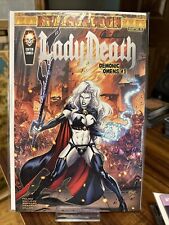 Coffin Comics Lady Death Demonic Omens Premiere Edition Signed picture