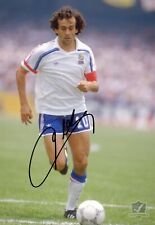 Michel Platini FRANCE Signed 12x8 Photo OnlineCOA AFTAL picture