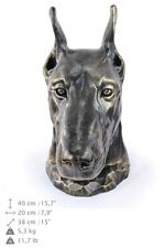 Doberman Cropped, Large Head Resin, Type Dog picture