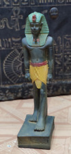 Egyptian Antique King Tut Tutankhamun Multi color Pharaoh picture