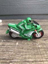 2004 Hess Gasoline Sport Utility Vehicle Motorcycle ONLY Replacement Green Push picture