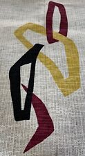 Vintage MCM 50s 60s Boomerang Fabric Textile Material Mid Century Modern Atomic picture