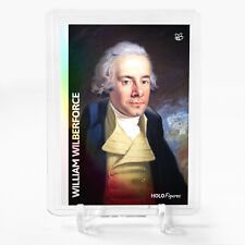 WILLIAM WILBERFORCE Art Trading Card 2023 GleeBeeCo Holo Figures #WWBA picture
