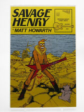 Savage Henry #1 1987 Vortex Comics FN picture