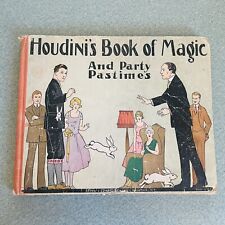 Vintage HOUDINI'S Book Of Magic And Party Pastimes 1927 FIRST EDITION~ RARE picture