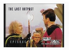 1994 Skybox Star Trek The Next Generation Season 1 Ep 5 #24 The Last Outpost picture