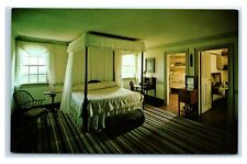 Postcard Washington's Bedroom, Mount Vernon, VA B74 picture
