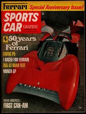 NOVEMBER 1968 SPORTS CAR GRAPHIC MAGAZINE, 50 YEARS OF FERRARI SPECIAL, P5, 365  picture