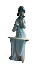 Vintage Casades Spain Porcelain Figurine - Girl Ironing ~ Mint picture