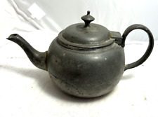 Antique early 19th century one cup Pewter Teapot  unmarked picture