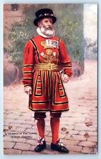 TUCK Oilette~ Yeoman of the Guard State Dress ENGLAND UK Postcard picture