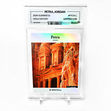 PETRA, JORDAN Carved from Rock Card 2024 GleeBeeCo Holo History #PTCR-L /25 picture
