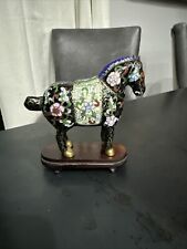 Beautiful Vintage Chinese Cloisonne Horse picture