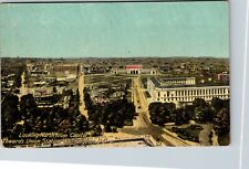 Post Card Looking North From US. Capital Towards Union Station Washington DC. picture