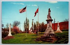 Postcard South Carolina Fort Mill Monument Square 8V picture
