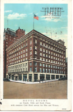 Elks Building Hotel-18th and Dodge Streets-Omaha, Nebraska NE-antique 1935 pm picture