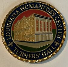 LOUISIANA HUMANITIES CENTER TURNERS HALL CHALLENGE COIN picture