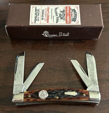 Queen Cut Co. Pocket Knife, 4 Blade Congress , NKCA picture