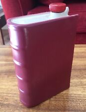 Vintage Red Ceramic Whiskey Book Decanter - W R Paterson - Govancroft Potteries picture