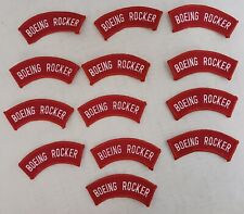Lot of 13 Boeing Rocker Patches picture