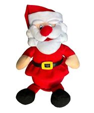 Vintage Sitting Santa Battery Operated To Vibrate Shakily While Saying Ho Ho Ho picture