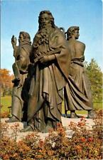 Garden of the Prophets Statue, White Chapel Cemetery, TROY, Michigan Postcard picture