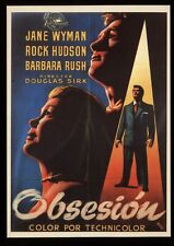 Magnificent Obsession Movie Cinema Film Spanish Poster Art Postcard picture
